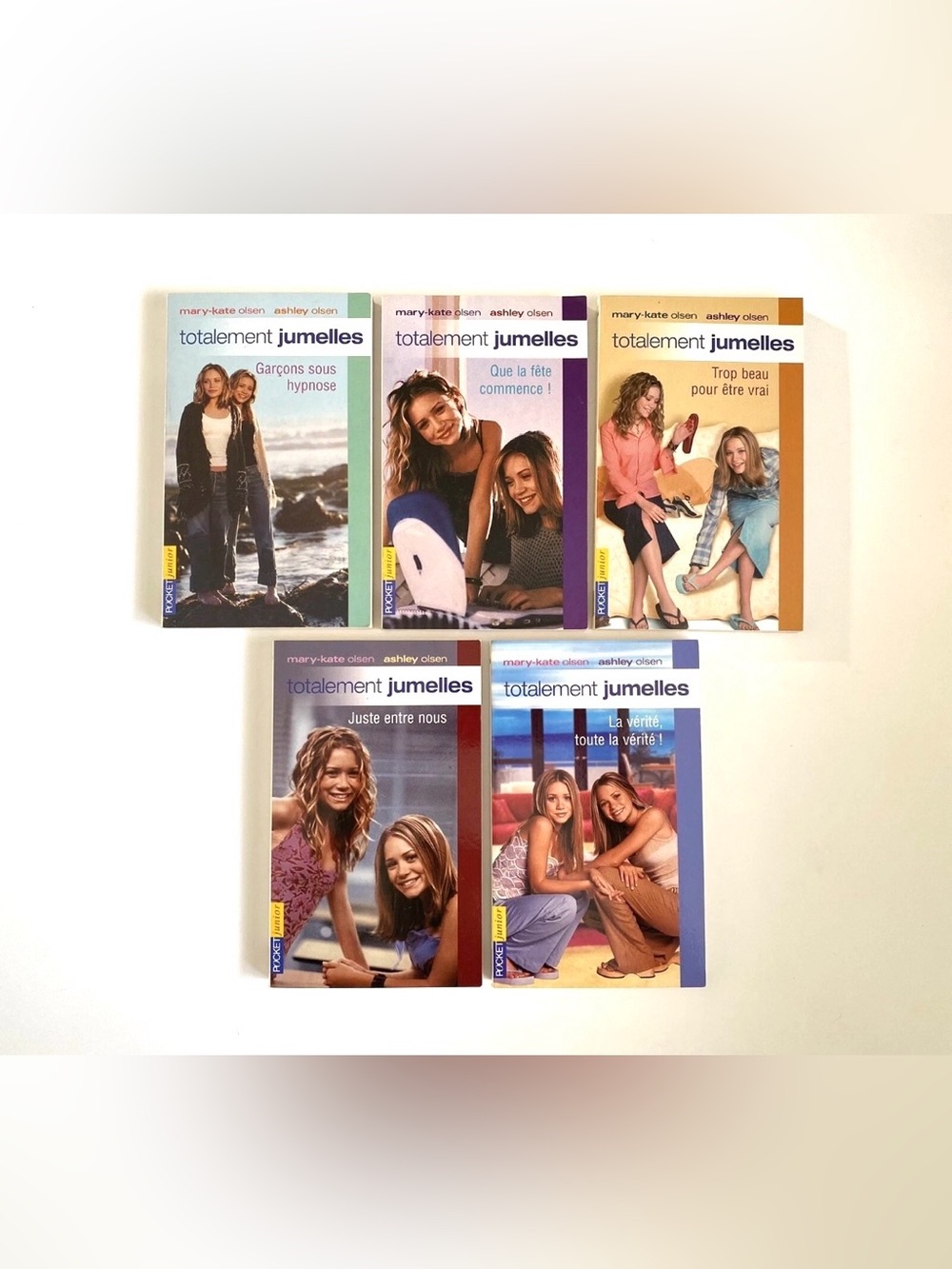 FRENCH Totalement Jumelles 1-5 Mary-Kate Ashley Olsen So Little Time Kids Books
